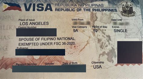 Philippines Long Stay Visas .